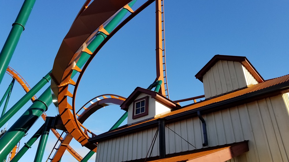 Yukon Striker at Canada's Wonderland in Vaughan, Ontario, Canada